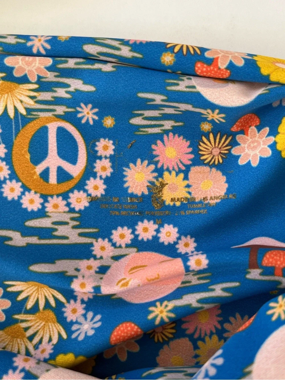 Skatie Humboldt Nicole Boho Hippie One Piece Swimsuit Size Medium
